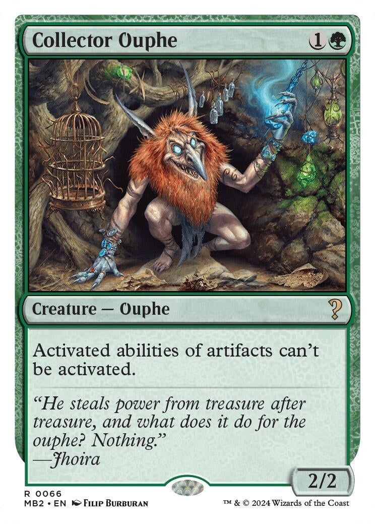 Collector Ouphe White Border (66) [MB2]
