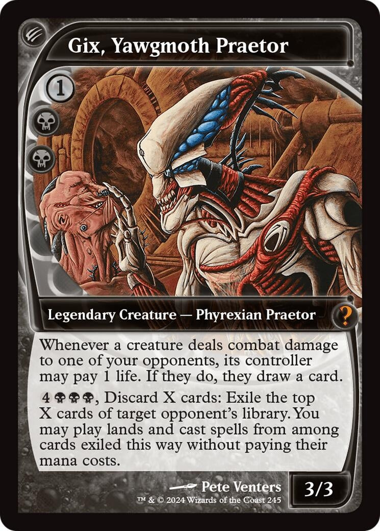 Gix Yawgmoth Praetor Future Sight (245) [MB2]