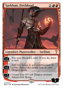Sarkhan Fireblood White Border (60) [MB2]
