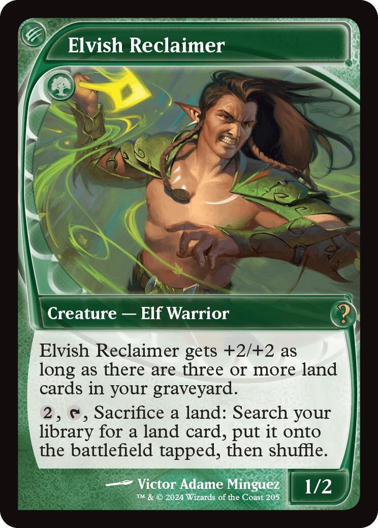 Elvish Reclaimer Future Sight (205) [MB2]