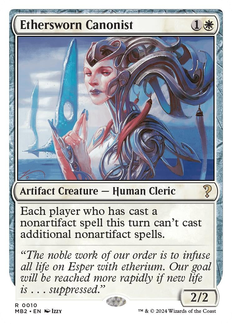 Ethersworn Canonist White Border (10) [MB2]