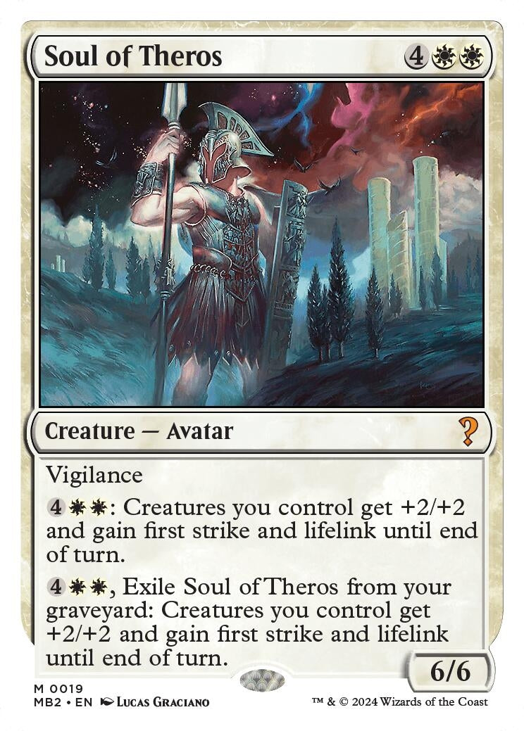 Soul of Theros White Border (19) [MB2]