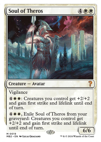 Soul of Theros White Border (19) [MB2]
