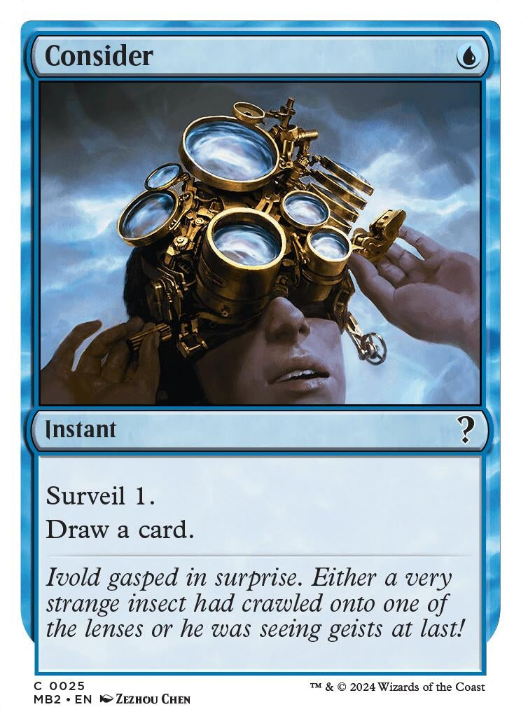 Consider White Border (25) [MB2]