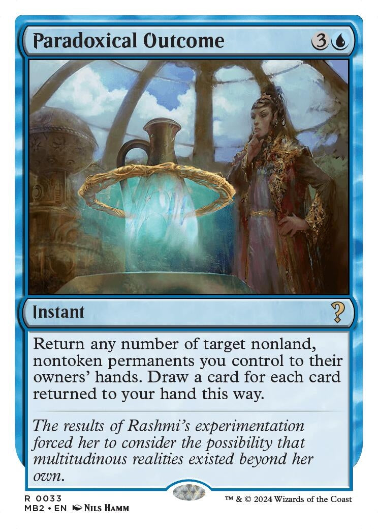 Paradoxical Outcome White Border (33) [MB2]