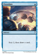 Preordain White Border (35) [MB2]