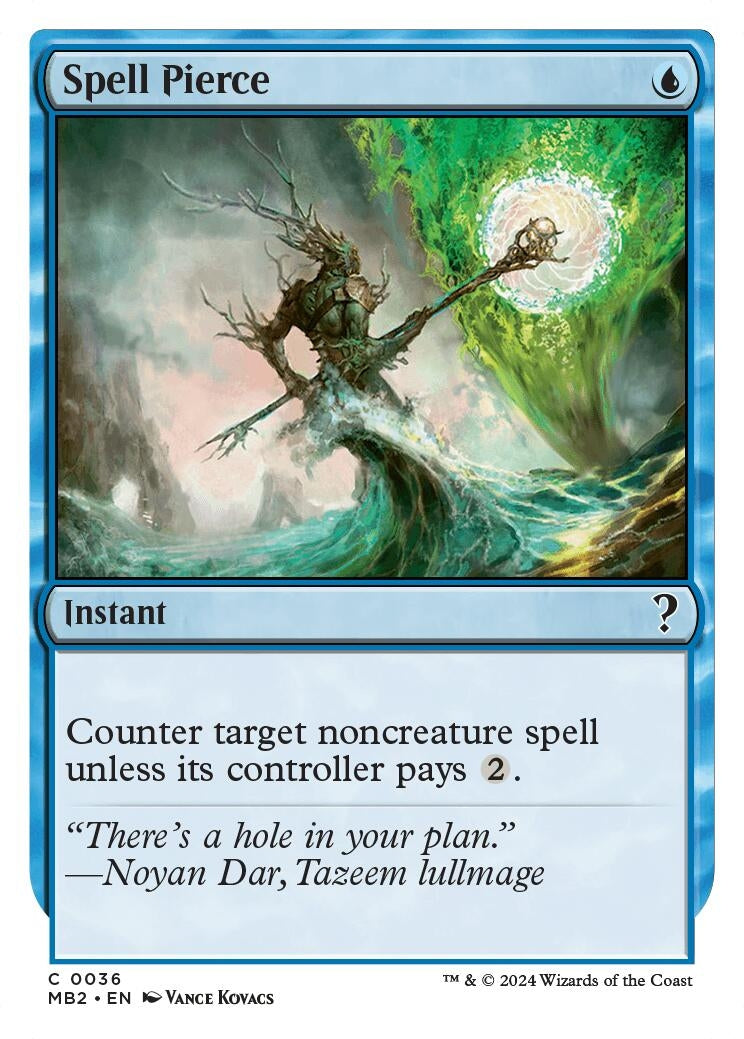 Spell Pierce White Border (36) [MB2]
