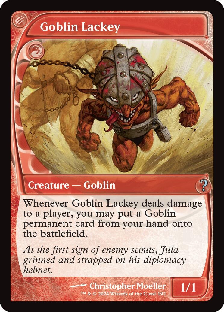 Goblin Lackey Future Sight (192) [MB2]