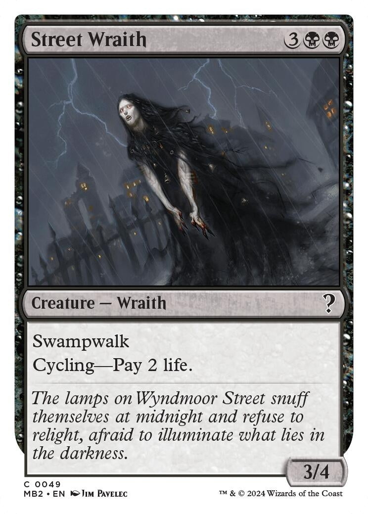 Street Wraith White Border (49) [MB2]