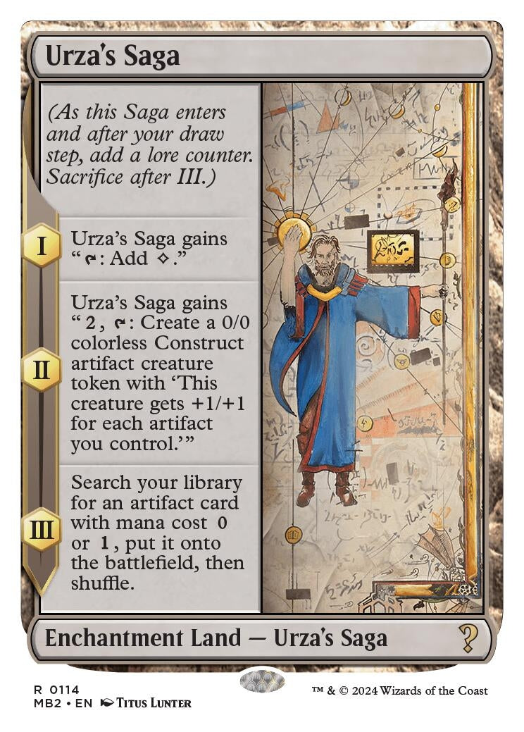 Urzas Saga White Border (114) [MB2]