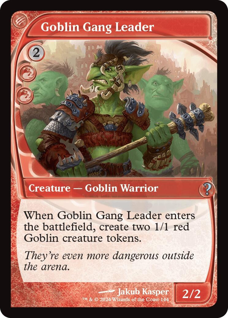 Goblin Gang Leader Future Sight (144) [MB2]