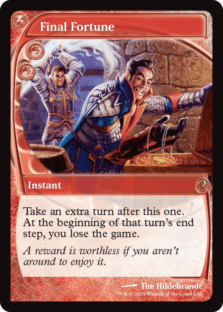 Final Fortune Future Sight (190) [MB2]