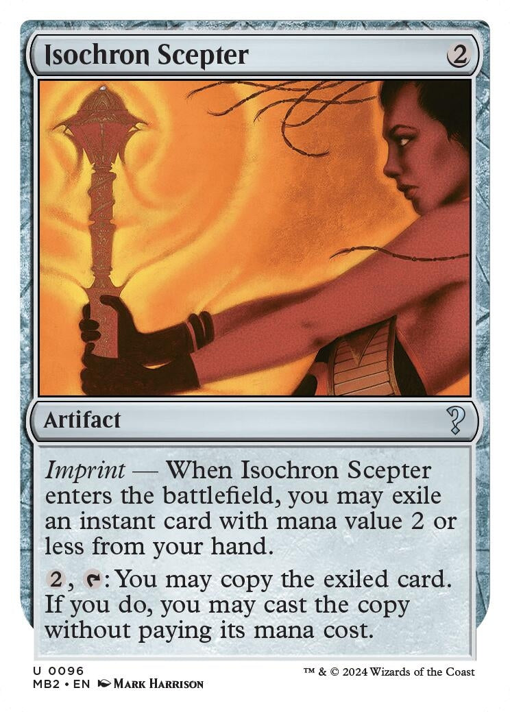 Isochron Scepter White Border (96) [MB2]