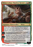 Minsc and Boo Timeless Heroes White Border (88) [MB2]