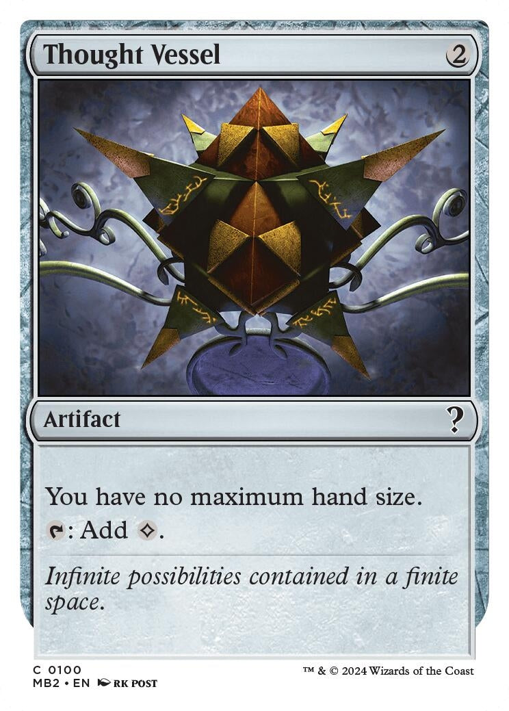 Thought Vessel White Border (100) [MB2]