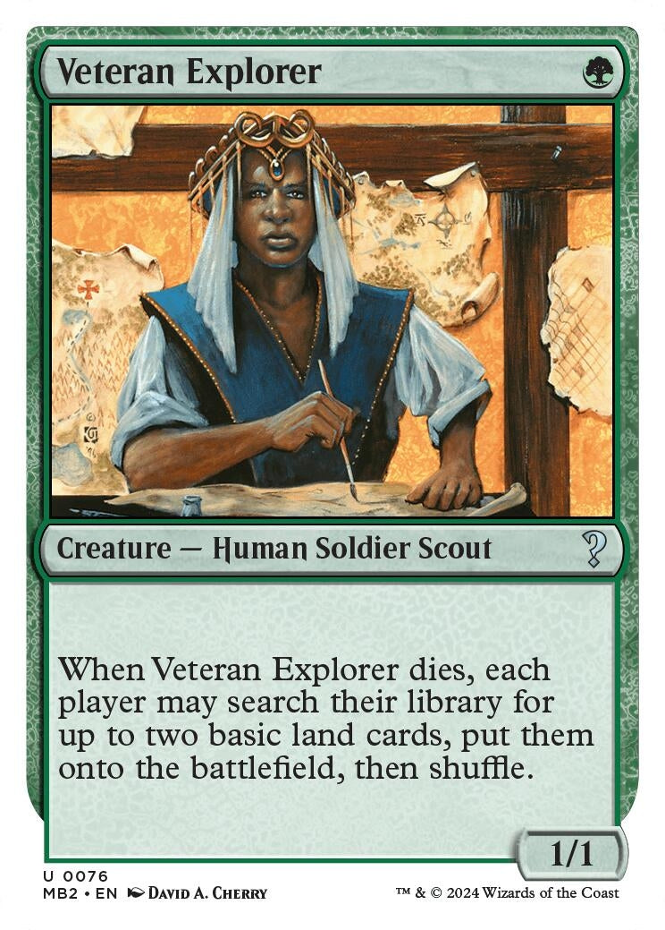Veteran Explorer White Border (76) [MB2]
