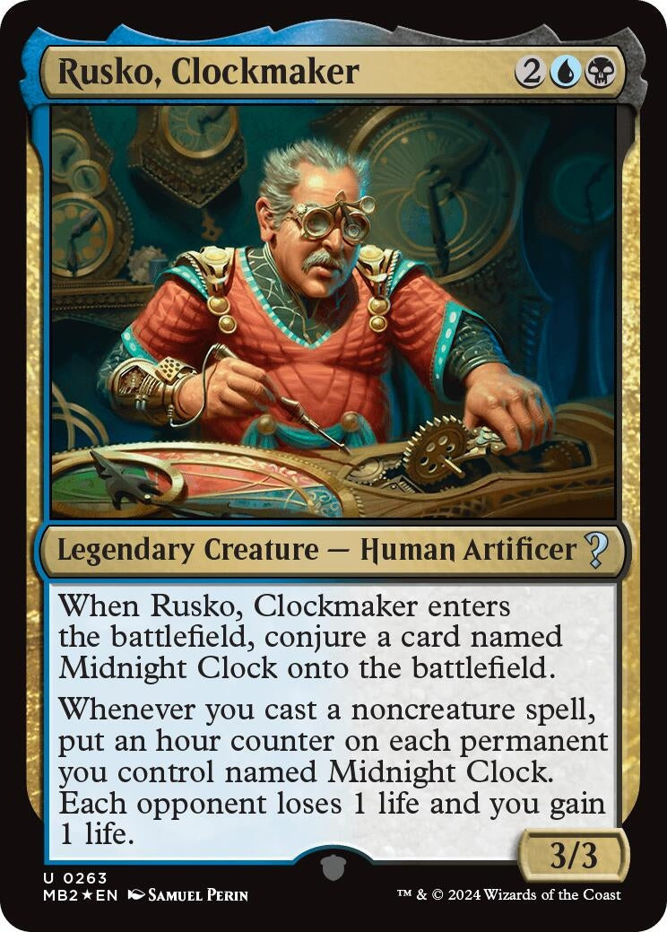 Rusko Clockmaker (263) [MB2]