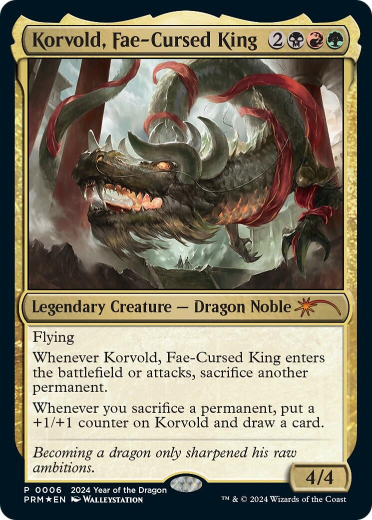 Korvold Fae Cursed King Year of the Dragon 2024 (6) [SSP]