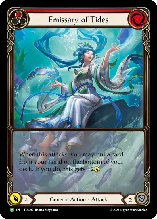 Image for Emissary of Tides - LGS295 [Flesh and Blood: Promo Cards]