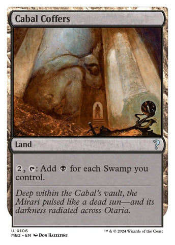 Cabal Coffers White Border (106) [MB2]