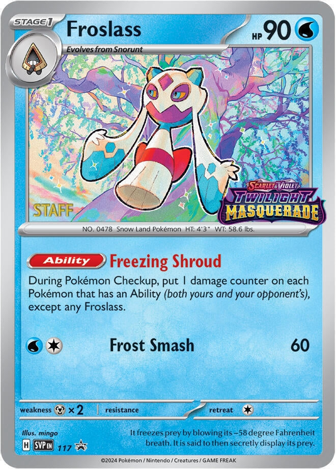Froslass 117 Staff (117) [SVP]