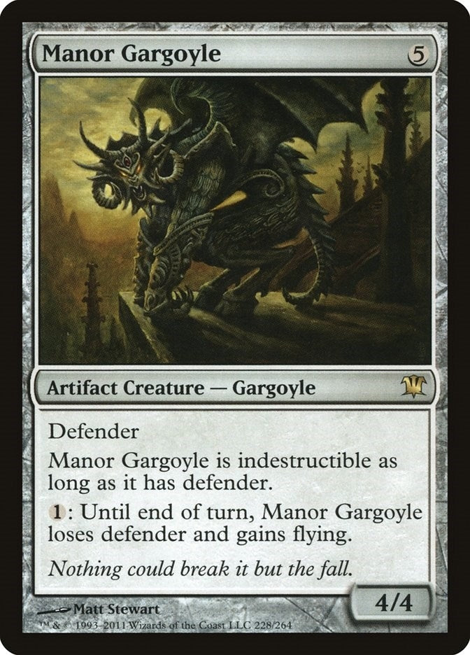 Manor Gargoyle (228) [ISD]