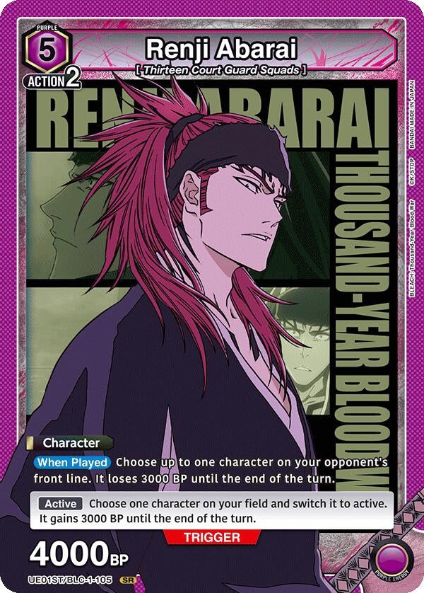 Renji Abarai 105 (UE01ST/BLC-1-105) [UE01ST]