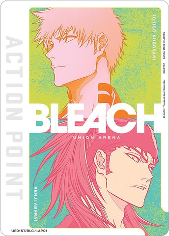 Action Point Card AP01 Ichigo Kurosaki Renji Abarai (UE01ST/BLC-1-AP01) [UE01ST]
