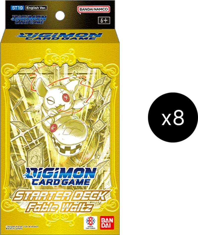 Image for Fable Waltz Starter Deck Display - Digimon Card Game