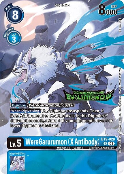 Image for WereGarurumon (X Antibody) (2024 Evolution Cup) [X Record]