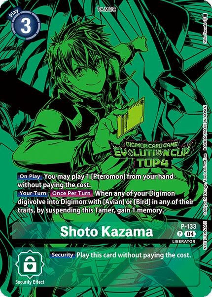 Image for Shoto Kazama (2024 Evolution Cup Top 4) [Digimon Promotion Cards]