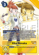Image for Rika Nonaka (Premium Heroines Set) (BT17-085 U) (Secret Crisis) (BT-17) - Digimon Card Game