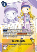 Image for Zoe Orimoto (Premium Heroines Set) (BT7-088 R) (Next Adventure) (BT-07) - Digimon Card Game