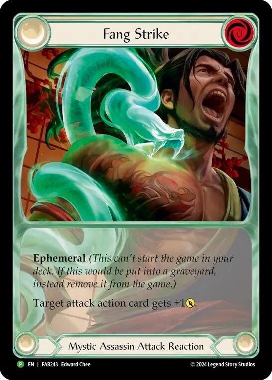 Image for Fang Strike - FAB243 [Flesh and Blood: Promo Cards]