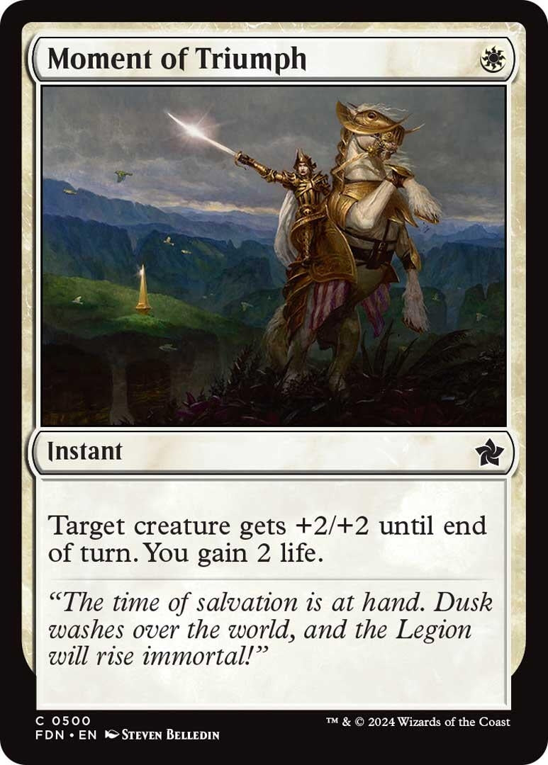 Moment of Triumph (500) [FDN]
