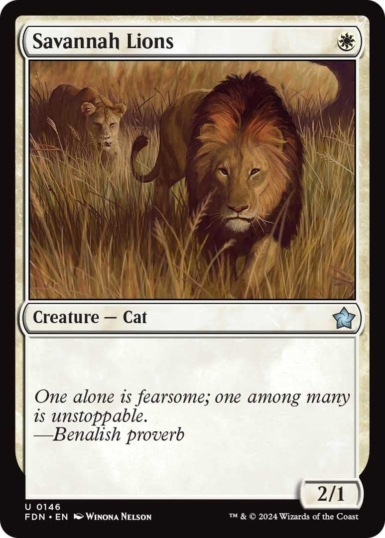 Savannah Lions (146) [FDN]
