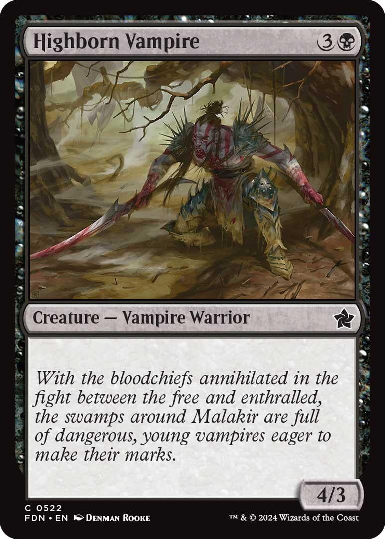 Highborn Vampire (522) [FDN]