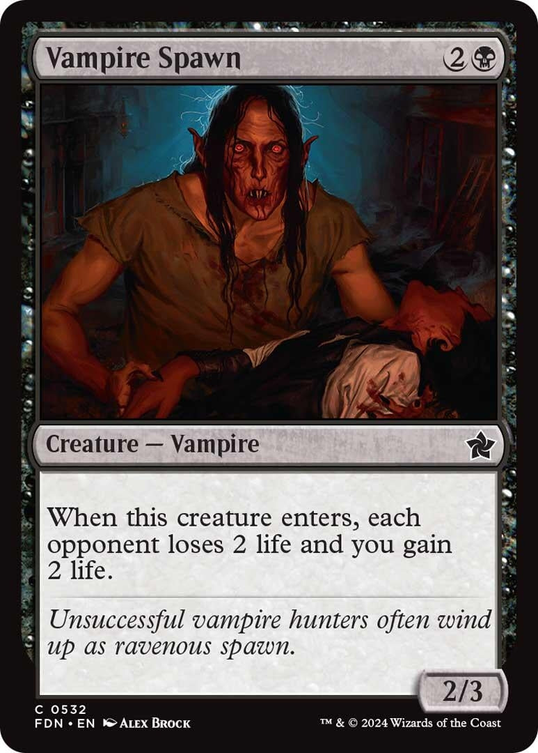 Vampires Deck Theme Card (2) [FDN]