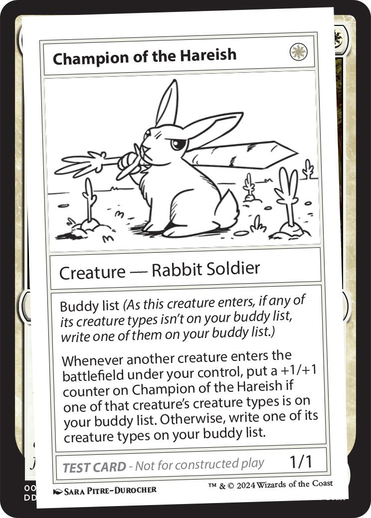 Champion of the Hareish [MB2PC]