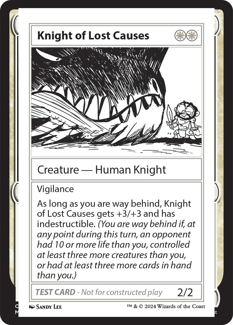 Knight of Lost Causes [MB2PC]