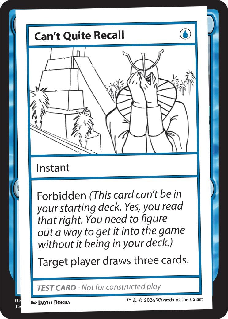 Cant Quite Recall [MB2PC]
