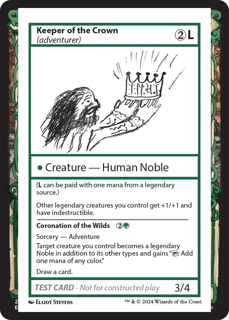 Keeper of the Crown adventurer [MB2PC]