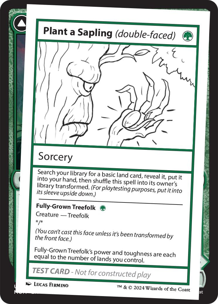 Plant a Sapling double faced [MB2PC]