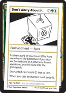 Dont Worry About It [MB2PC]