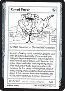 Runed Terror [MB2PC]