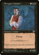 Arrogant Vampire [LIST]