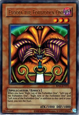 Image for Exodia the Forbidden One [Retro Pack (2020 Date Reprint)]