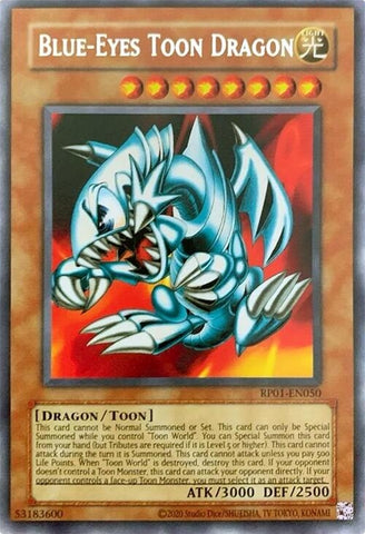 Image for Blue-Eyes Toon Dragon [Retro Pack (2020 Date Reprint)]