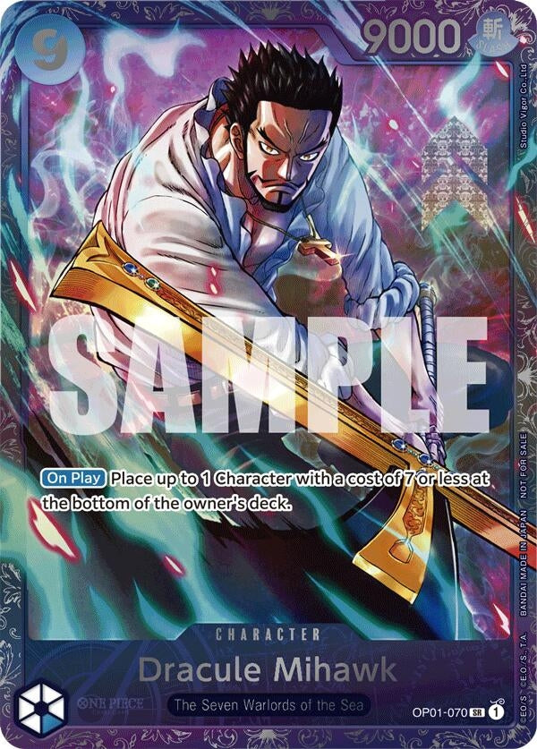 Dracule Mihawk Treasure Cup 2024 (OP01-070) [OP-PR]