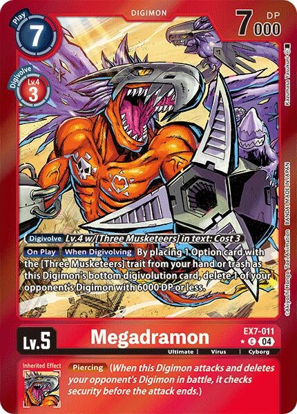 Image for Megadramon (Foil) [Digimon LIBERATOR]